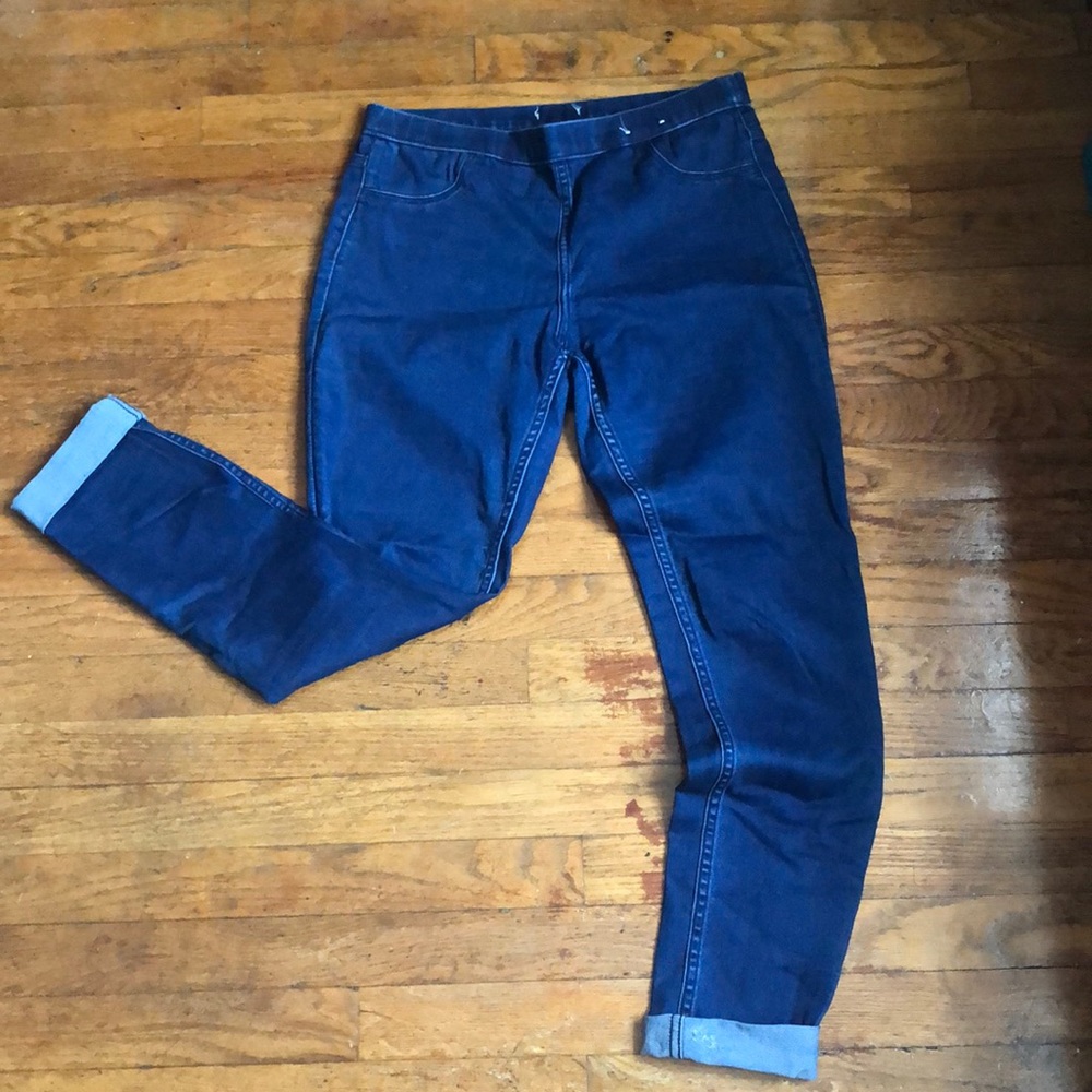 Cuffed Jeggings